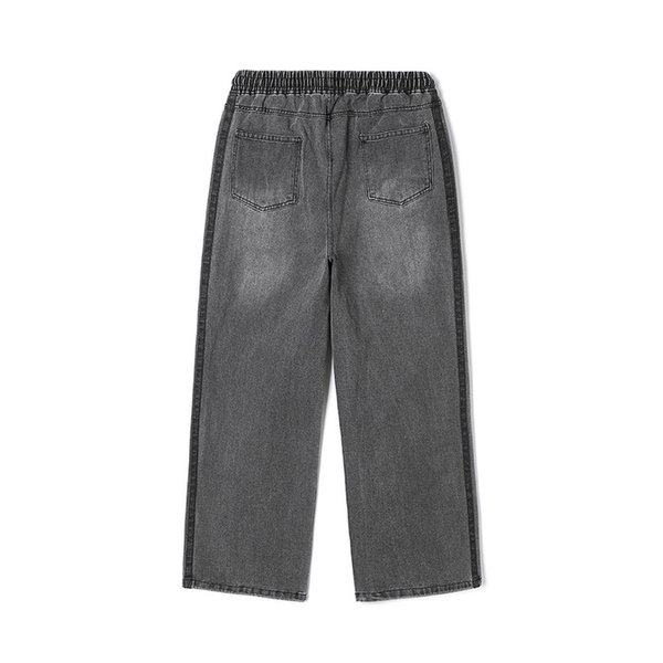 여성 기모 데님 밴딩팬츠 (BLACK) (HC2DP50)