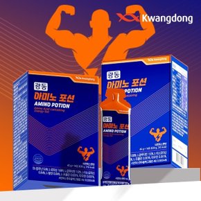 아미노포션 에너지젤 BCAA 아미노산 2박스(박스당 45g x 14포)