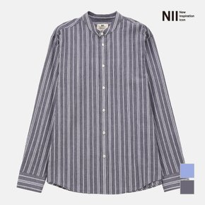 [NII] 남성 쿨코튼 밴드넥 긴팔 셔츠_NNXNLWM2311