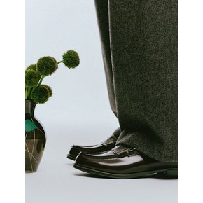 여성용 소가죽 페니로퍼 HS-304_BROWN