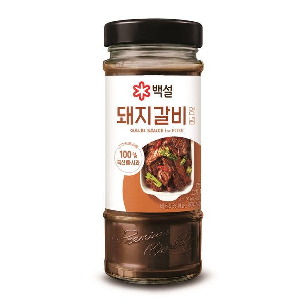 돼지갈비양념 500g