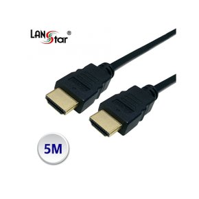 LANstar HDMI2.0케이블,19P MM,Black,4Kx2K 60Hz,5M