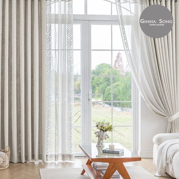 트리 암막커튼+코디커튼 풀세트 특대형