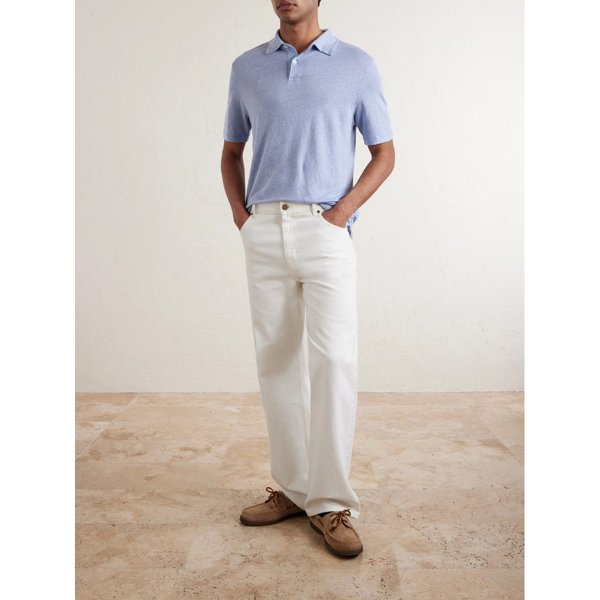 하트퍼드 니트 리넨 폴로 셔츠 46376663163009420