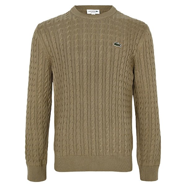 [부산점] 25FW 베이지 케이블 코튼 스웨터 AH7627 BUH