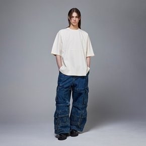 컬렉션 블랙아이즈 라글랑 티셔츠 크림 SG3TS707CR
