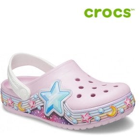 [세일] 크록스 아동 샌들 /47- 207075-6GD / Kids Crocs Fun Lab Star Band Clog Ballerina Pi