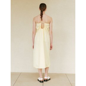 halter-neck drawstring OPS (lemon)