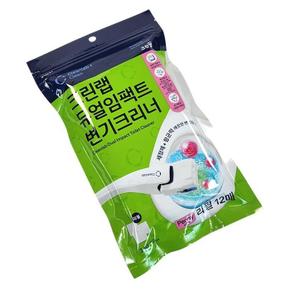 변기크리너 리필 매직크린 12매 크린랩 듀얼임팩트