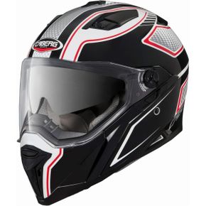 영국 카베르그 헬멧 Caberg integral stunt helmet Womens Weib Schwarz Rot L 1667456