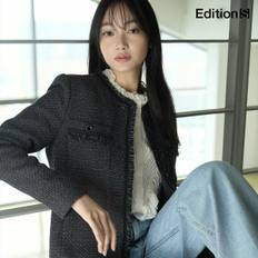 에디션S [론칭가89,000원→3만원↓]에디션S 트위드 자켓