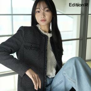[론칭가89,000원→3만원↓]에디션S 트위드 자켓
