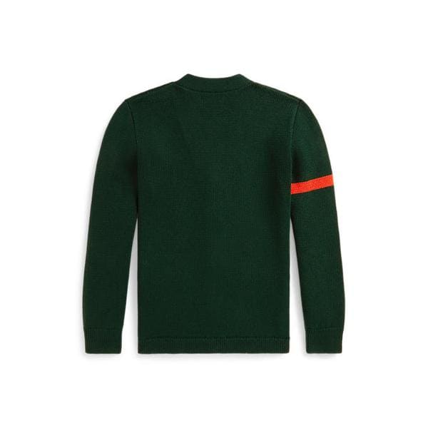 폴로 키즈 남아 8-18세 코튼 브이넥 레터 카디건(CWPOSWEY6820654300)