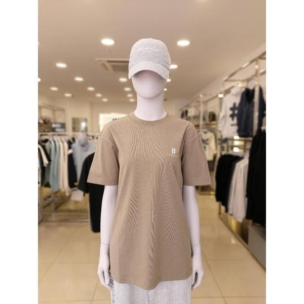 [여주점] 남여공용 쉐이크 해시태그 컴포트핏 티셔츠 BA252TS020KH