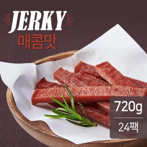 맛있닭 닭가슴살 육포 매콤맛 30gx24팩(720g)