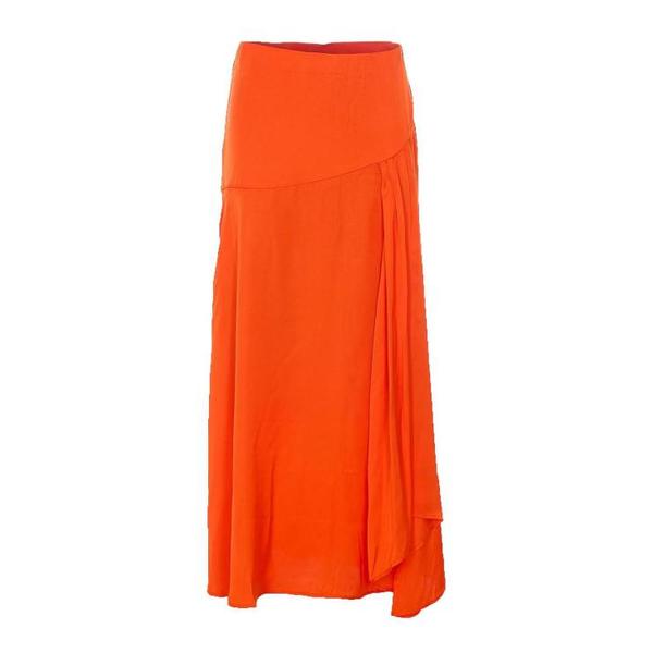 확대된 대표 에센셜앤트워프 롱 스커트 JISELLEFG12 Orange