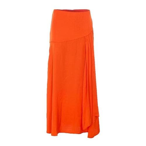 에센셜앤트워프 롱 스커트 JISELLEFG12 Orange