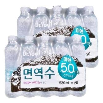  오리온 닥터유 면역수 530ml 40개 .