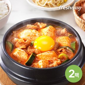 북창동소고기순두부찌개 620g x2팩 (냉장)