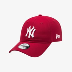 [키즈] MLB 뉴욕 양키스 베이직 언스트럭쳐 볼캡 스칼렛 14666510