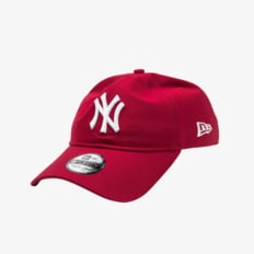 [키즈] MLB 뉴욕 양키스 베이직 언스트럭쳐 볼캡 스칼렛 14666510