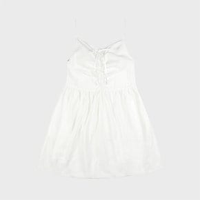 FLARE MINI DRESS_IVORY