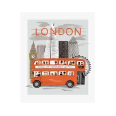 [Rifle Paper Co.] London World Traveler Art Print 3 size