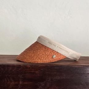 Bianca Raffia Hat -Sunset Natural Logo