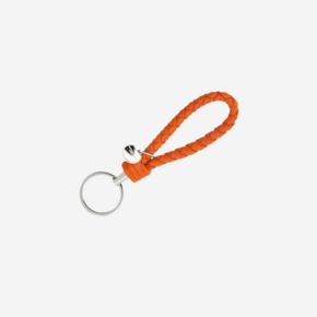 보테가 베네타 로고 태그 키링 오렌지 Bottega Veneta Logo Tag Keyring Orange