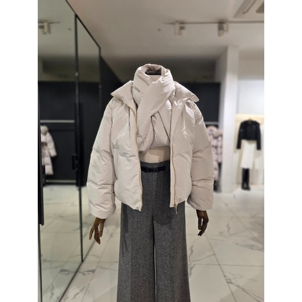 [여주점] 머플러 SET 구스 다운 점퍼_S254PSF402