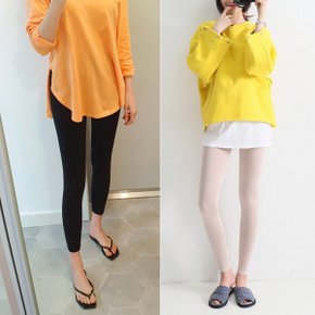 (롱/숏ver) 멜라 8부-9부 레깅스  빅사이즈 F~4XL 크롭 키작녀/키큰녀 신축성좋은 쫄바지 (자체/국내생산)