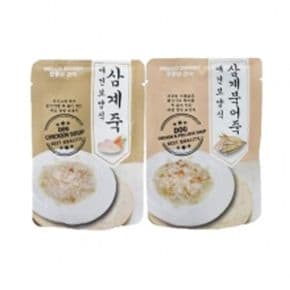 헬로도기 참좋은간식 보양식 80g 삼계죽  강아지간식