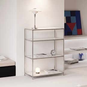 E0소재 완제품 파이토 미드센츄리 모듈 600 선반 수납장 높은 협탁