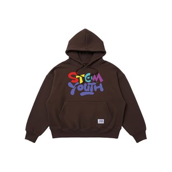 스티그마 [STGM youth] COLOR HOODIE BRN