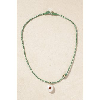 PASCALE MONVOISIN 파스칼 몽부아쟁 에디 9캐럿 골드 코드 멀티스톤 목걸이 1647597357636307