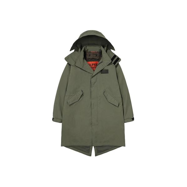 [시흥점] 디터쳐블 덕 다운 피쉬테일 파카 카키 SDUJDFO02KHK