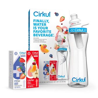  Cirkul 서큘 핏 워터 보틀 스타터키트 스포츠물병 운동물통 650ml