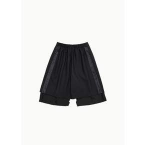 에드워드커밍 26SS Exploded Lining Short, Black