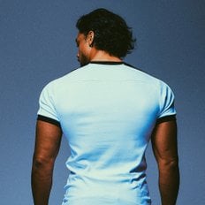 82 머슬핏 트랙 숏 슬리브 화이트