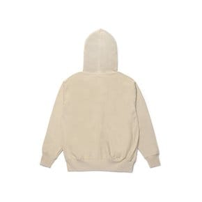 베이직 로고 기모 후드집업 (Beige)