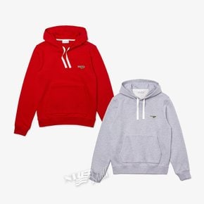 NA 남성 플리스 후드 스웨트셔츠 SH2162 LACOSTE MENS HOODED FLEECE SWEATSHIRT