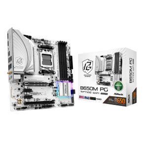 애즈락 B650M PG Riptide WiFi White 메인보드 대원CTS