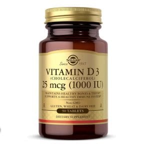 비타민 D3 콜레칼시페롤 25 mcg 1000 IU 90 타블렛 유통기한 보장