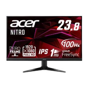 일본 에이서 에이서 게이밍 모니터 니트로 QG241YEBMiix 23.8인치 IPS 논브라이트 풀 HD 100Hz