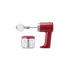 레꼴뜨 코오드레스 휘핑 쵸파 RCW-1 recolte Cordless Whip & Chopper 레드