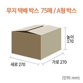 [MJ-110] 무지 택배박스 75매