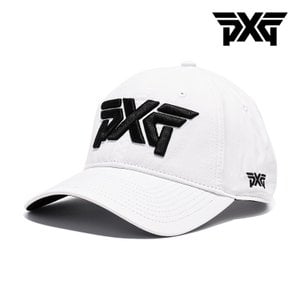  PXG 여성 경량 언스트럭쳐드 로우 크라운 벨크로 골프 캡모자 화이트