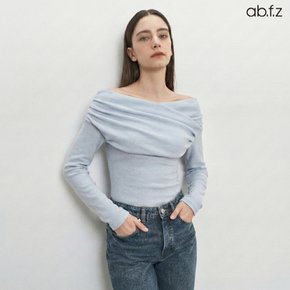 [ab.f.z/신상] 드레이프 오프숄더 니트 (AFA1MW32A)