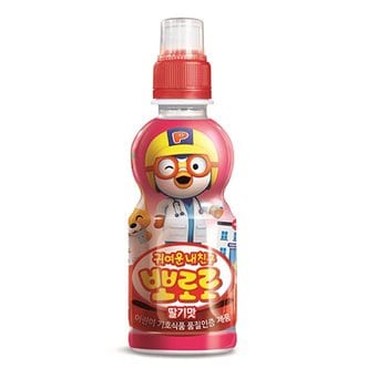  뽀로로 음료수 딸기맛 235ml 24패트