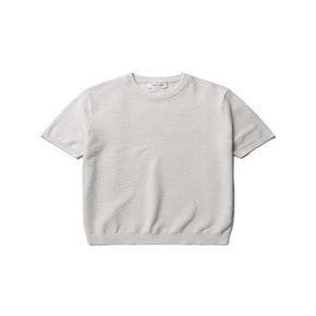 24 S/S 가로조직 라운드 반팔니트 4종 택1[NEE2ER1908]